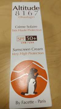ALTITUDE 8167 - Crème solaire très haute protection SPF 50+