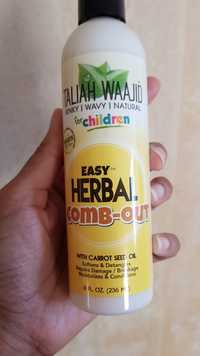 TALIAH WAAJID - For children Easy Herbal come-out with carrot seed oil