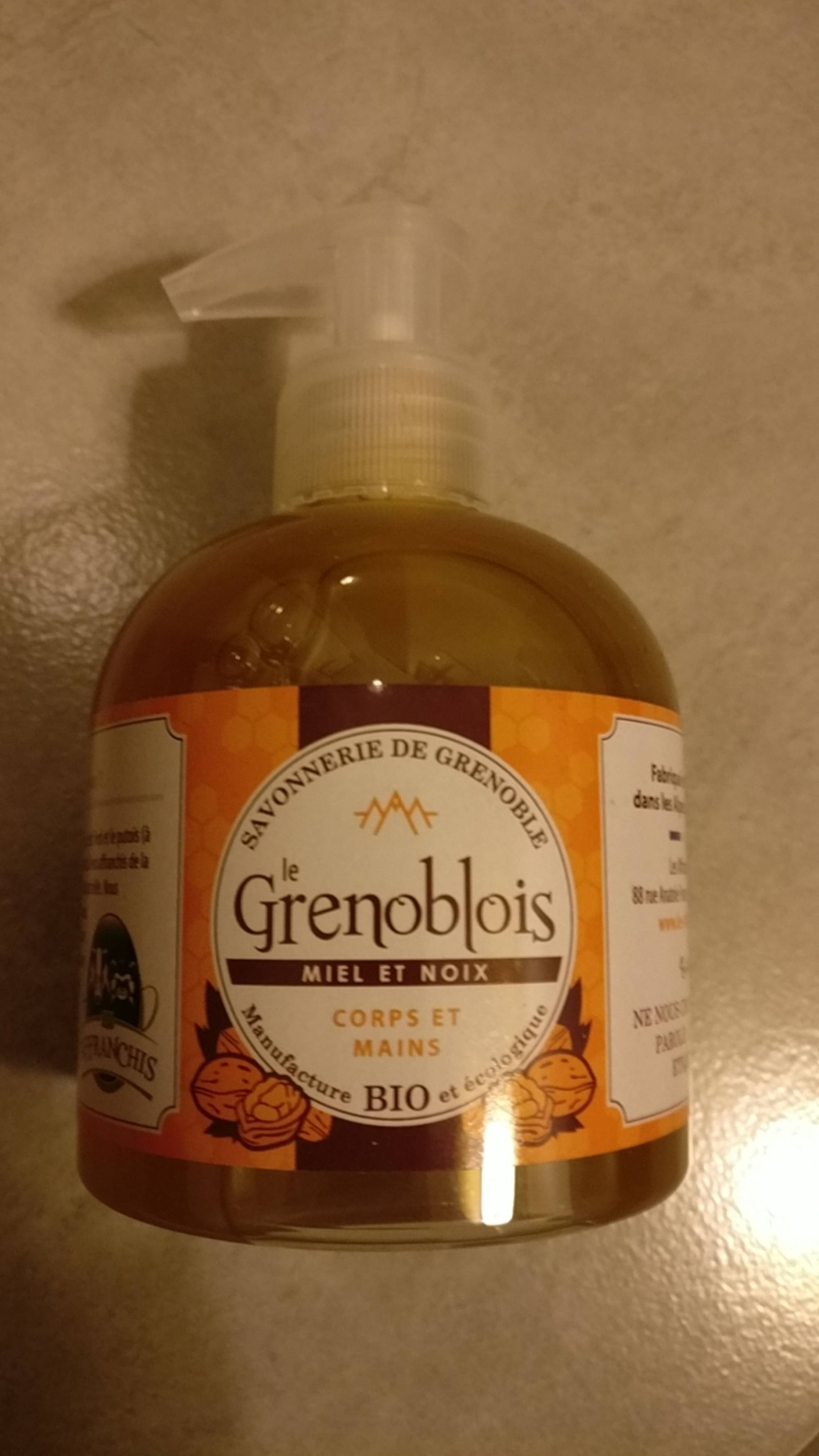 SAVONNERIE DE GRENOBLE - Le Grenoblois miel et noix - Savon corps et mains