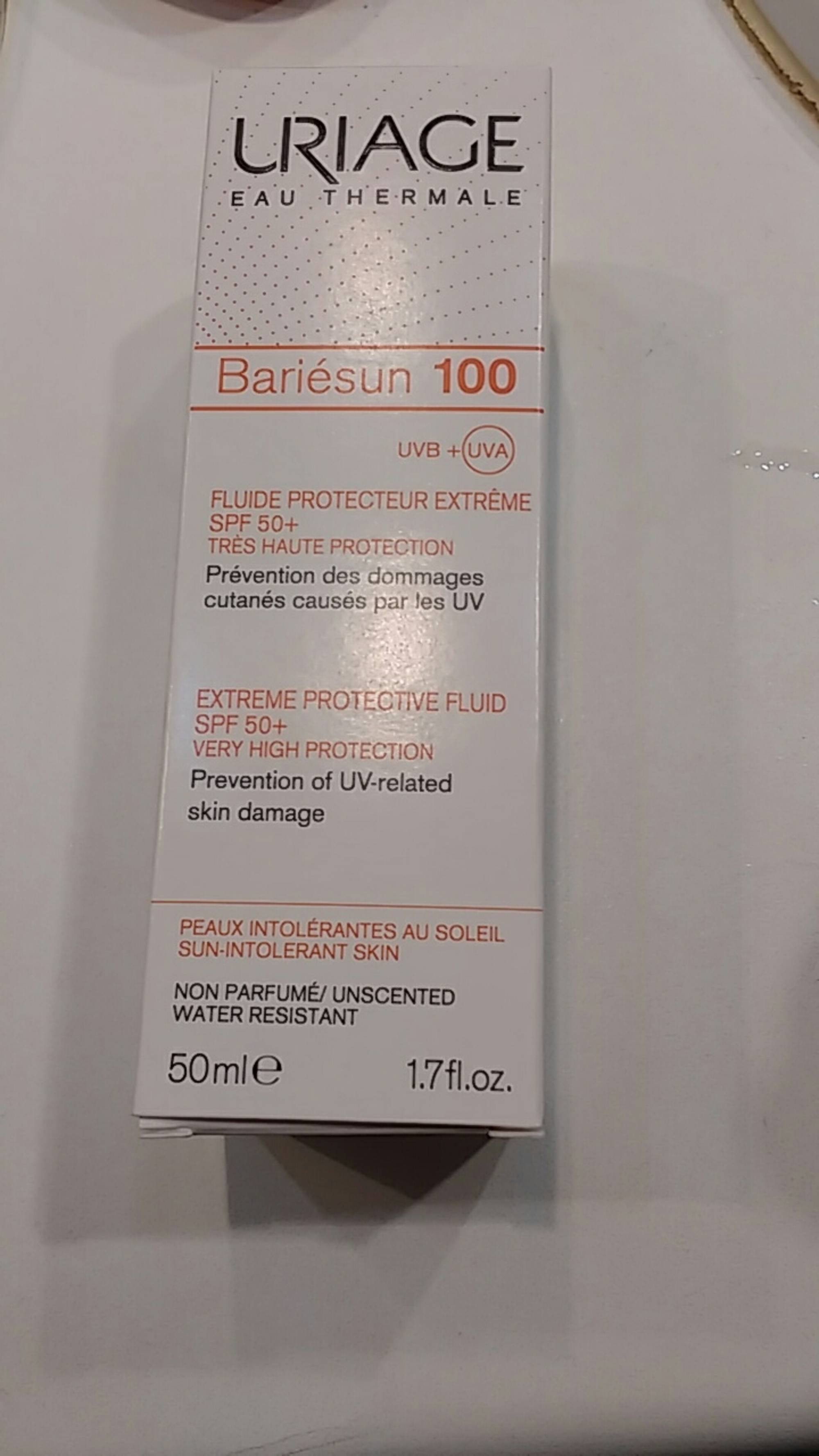 URIAGE - Bariésun 100 - Fluide protecteur extrême SPF 50+
