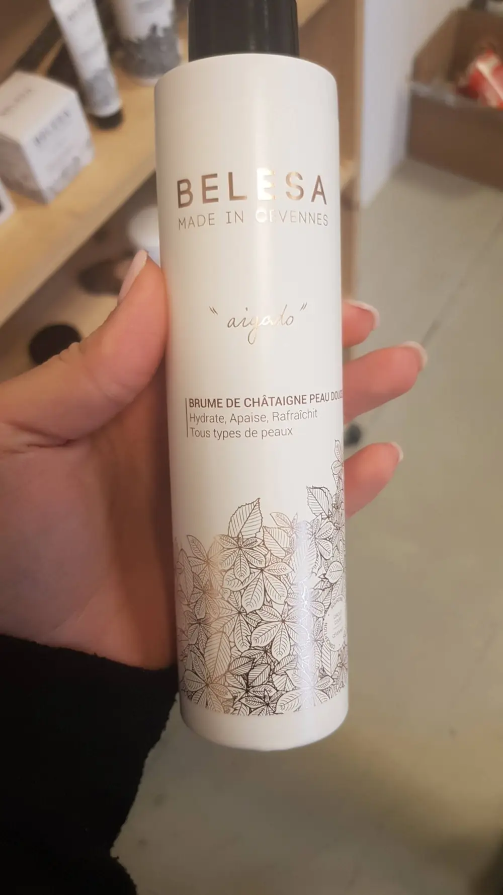 BELESA - Brume de châtaigne peau douce