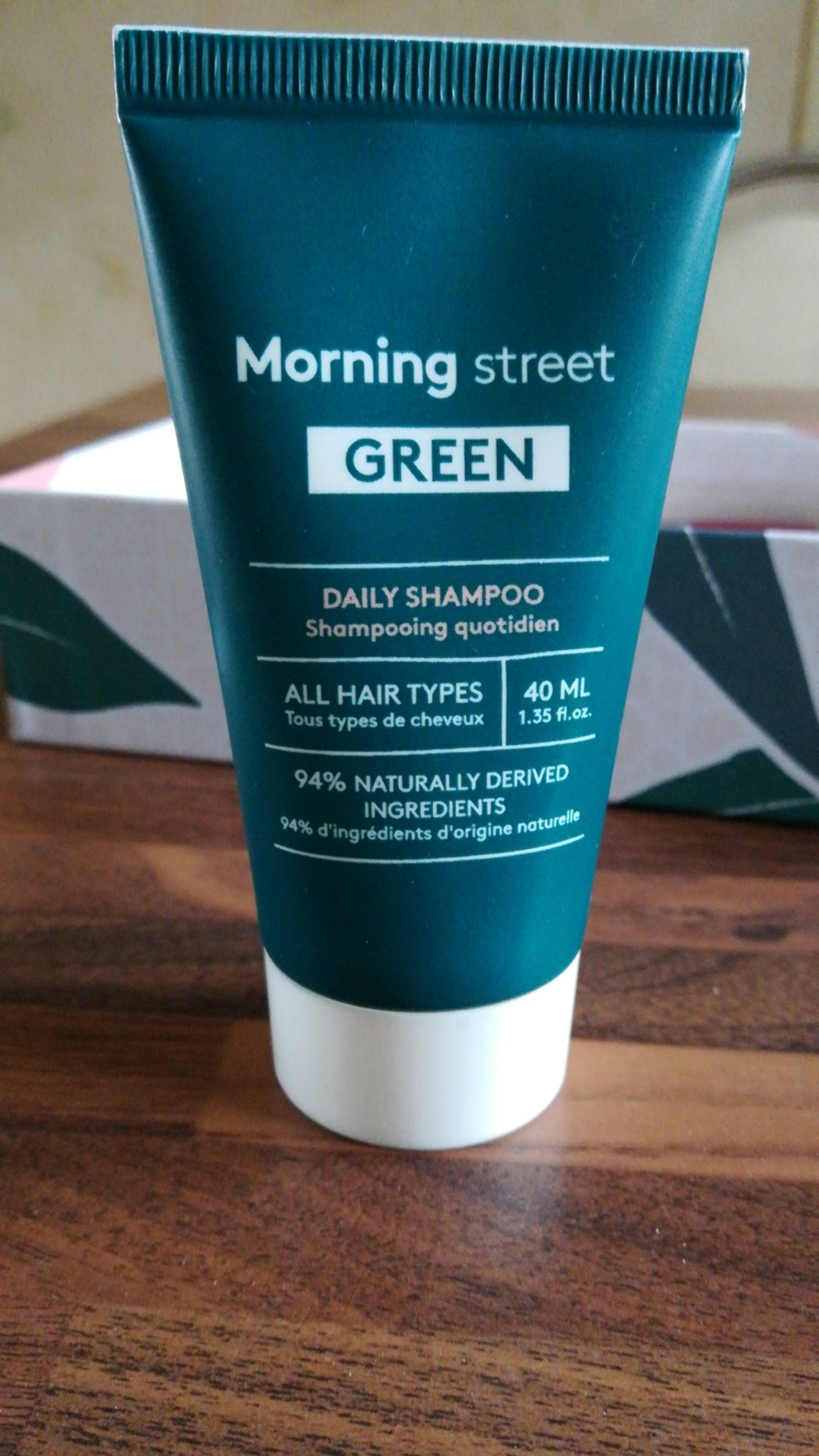 MORNING STREET - Green - Shampooing quotidien