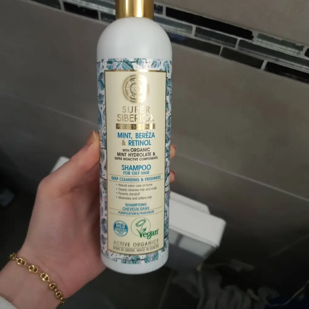 NATURA SIBERICA - Super siberica mint, berëza & retinol - Shampooing cheveux gras