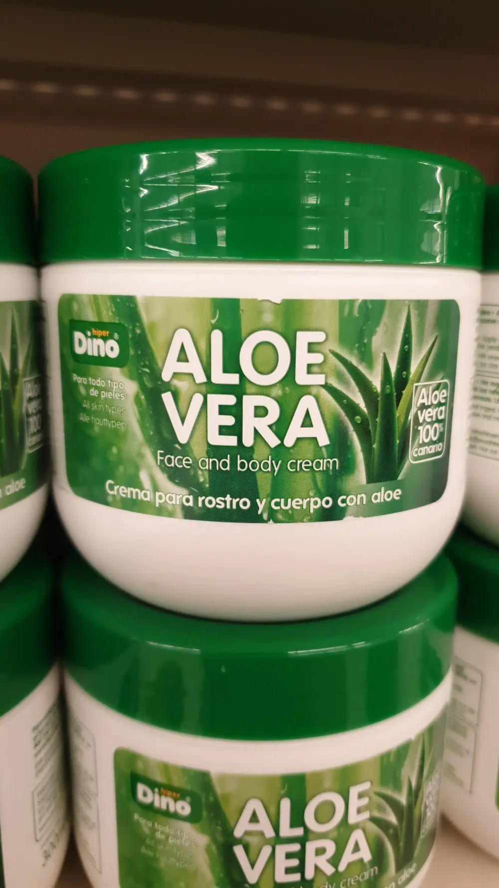 HIPER DINO - Aloe vera - Face and body cream