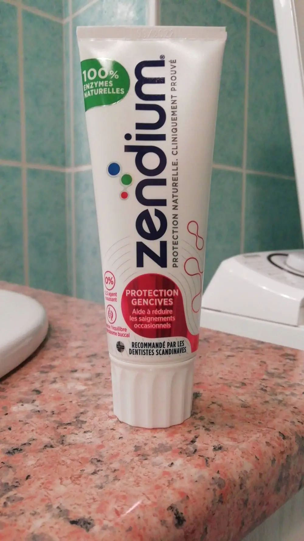 ZENDIUM - Dentifrice protectrice gencives