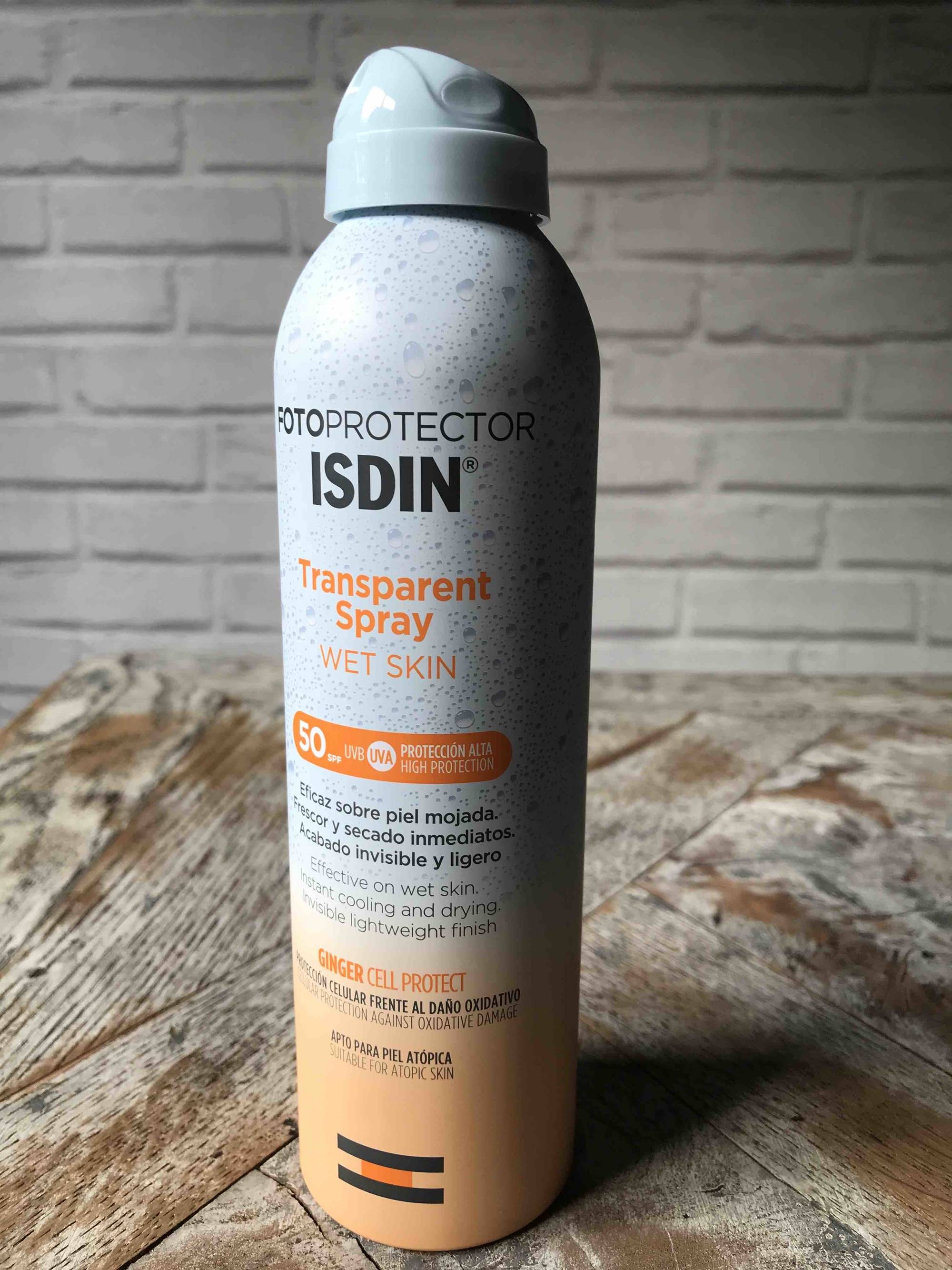 ISDIN - Fotoprotector - Transparent spray wet skin SPF 50