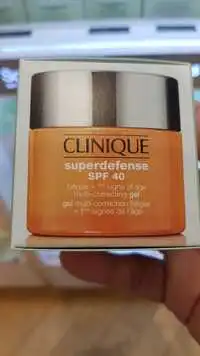 CLINIQUE - Superdefense SPF 40 - Gel Multi-correction fatigue