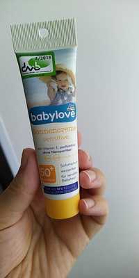 BABYLOVE - Sonnencreme sensitive mit vitamin E 50+ Sehr hoch