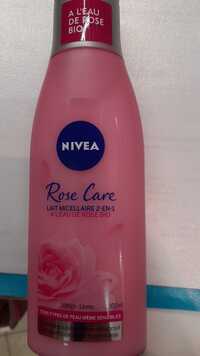 NIVEA - Rose care - Lait micellaire 2-en-1 à l'eau de rose bio