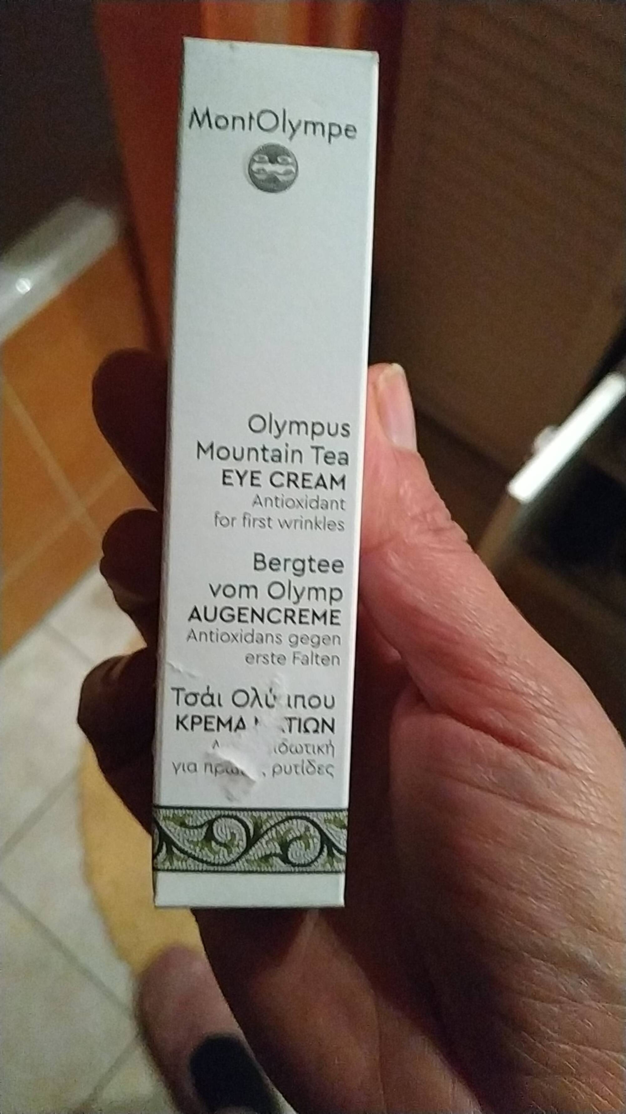 MONTOLYMPE - Olympus mountain tea - Eye cream