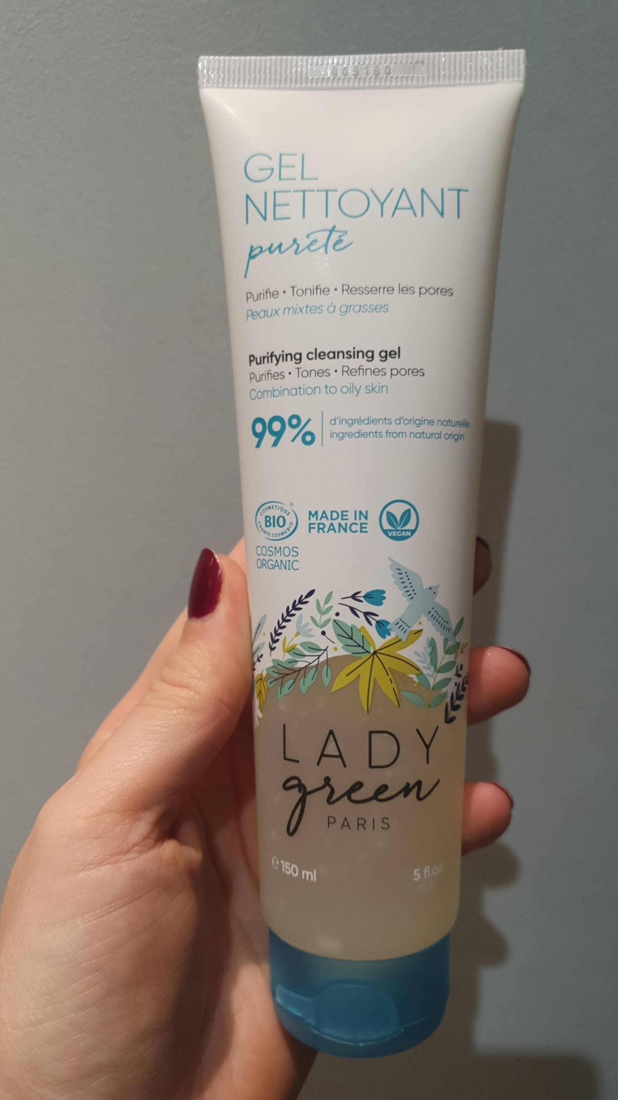 LADY GREEN - Gel nettoyant pureté 