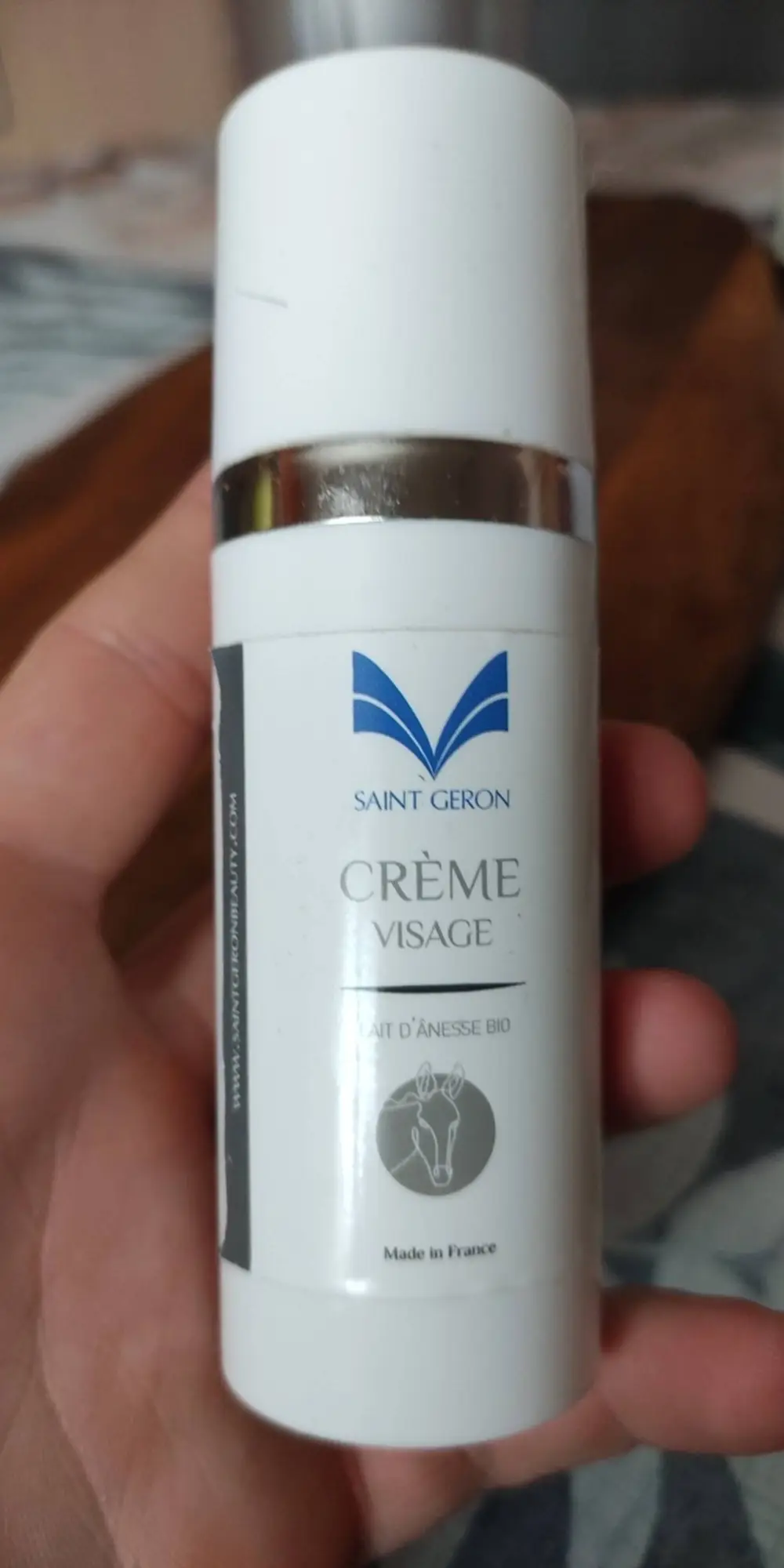 SAINT GERON - Crème visage au lait d'ânesse bio