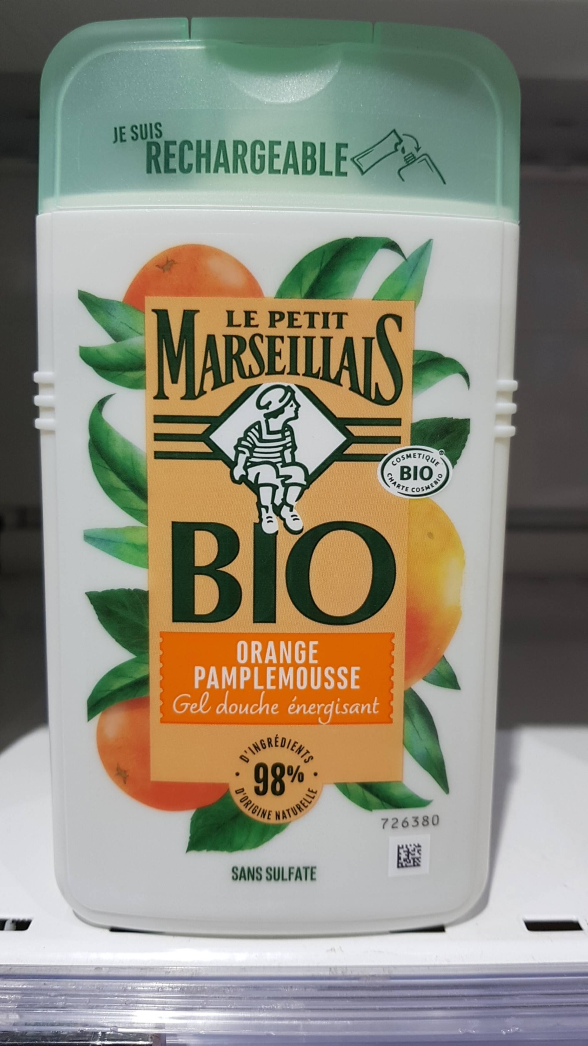 LE PETIT MARSEILLAIS - Orange pamplemousse - Gel douche