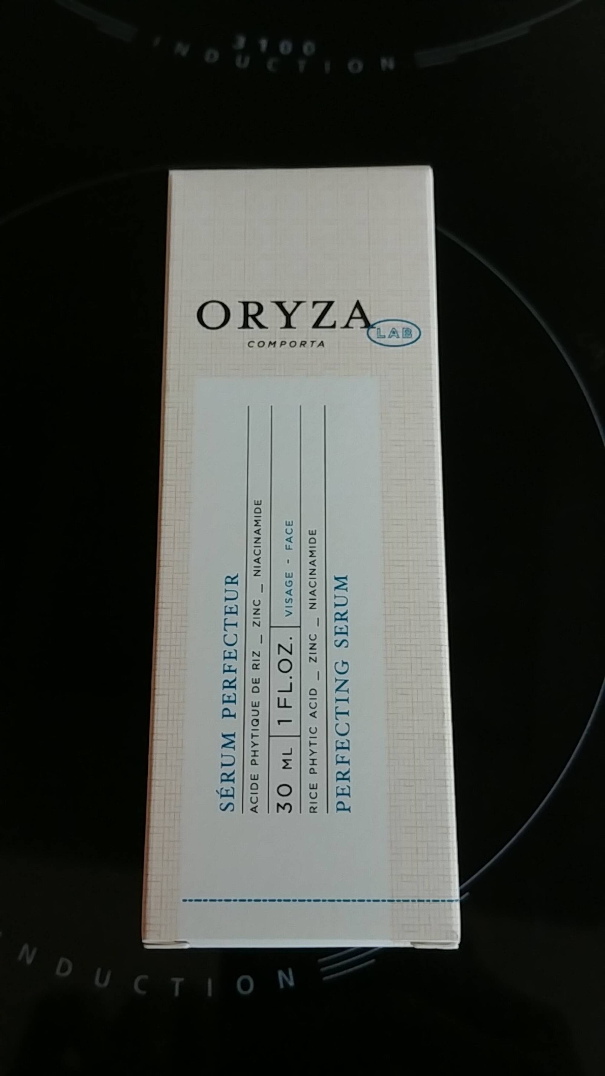 ORYZA - Sérum perfecteur Acide phytique de riz - zinc - niacinamide