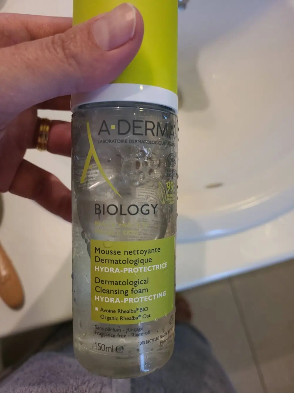 A-DERMA - Biology - Mousse nettoyante