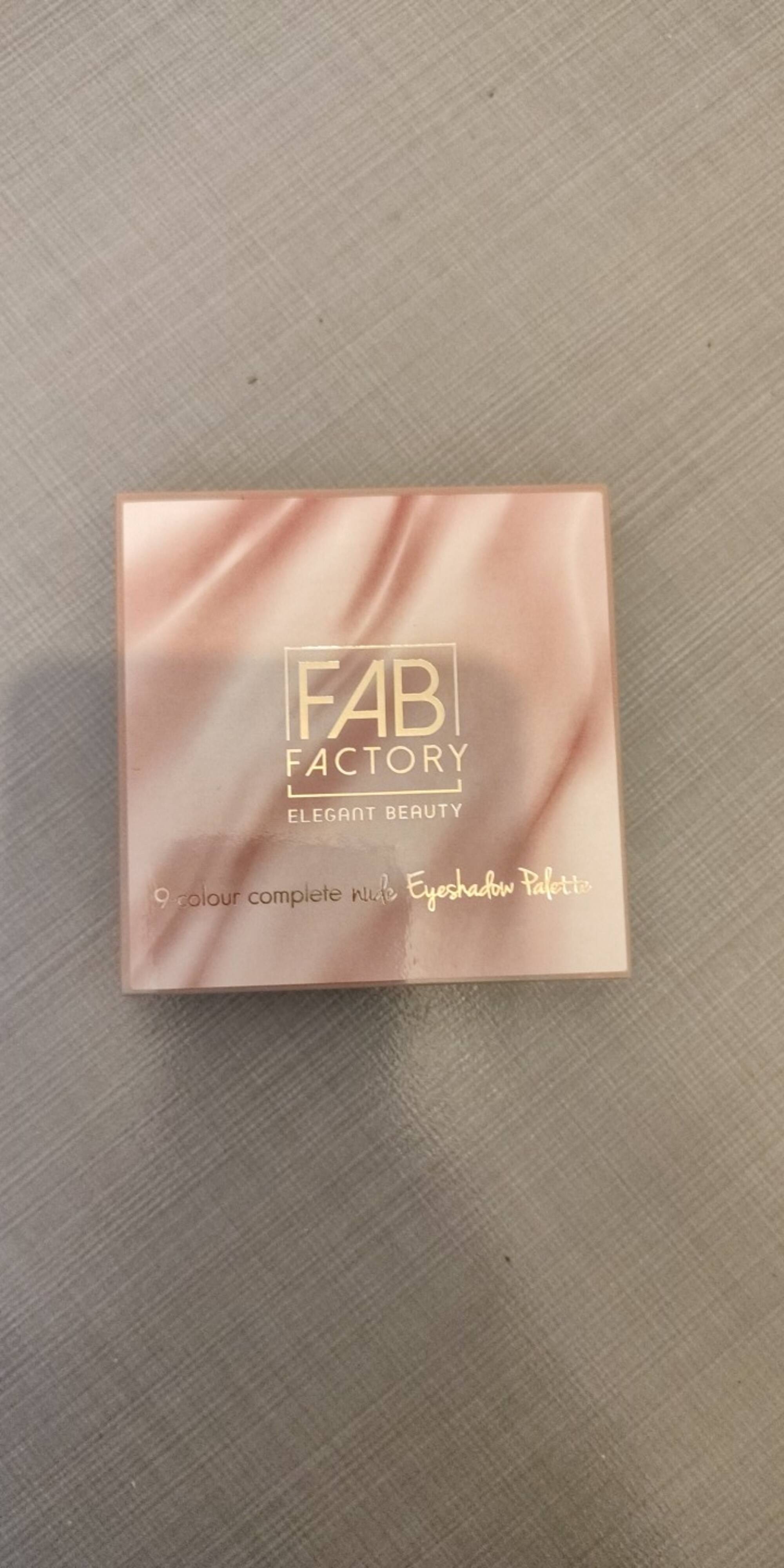 FAB FACTORY - Elegant beauty - Eyeshadow palette