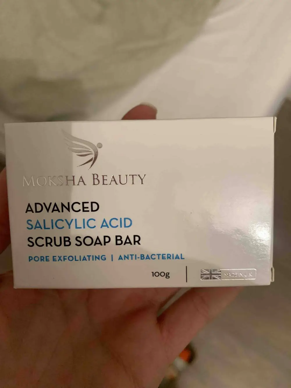 MOKSHA BEAUTY - Advanced salicylic acid - Scrub soap bar