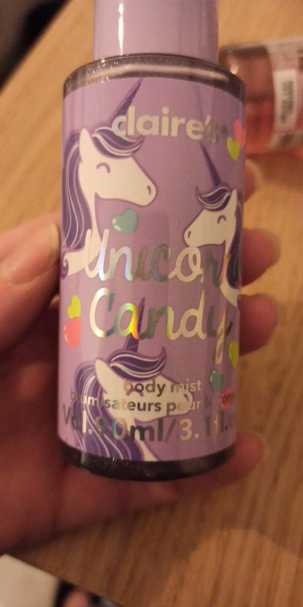 CLAIRE'S - Unicorn candy - Brumisateurs pour le corps
