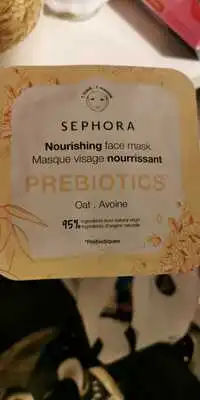 SEPHORA - Prebiotics - Masque visage nourrissant