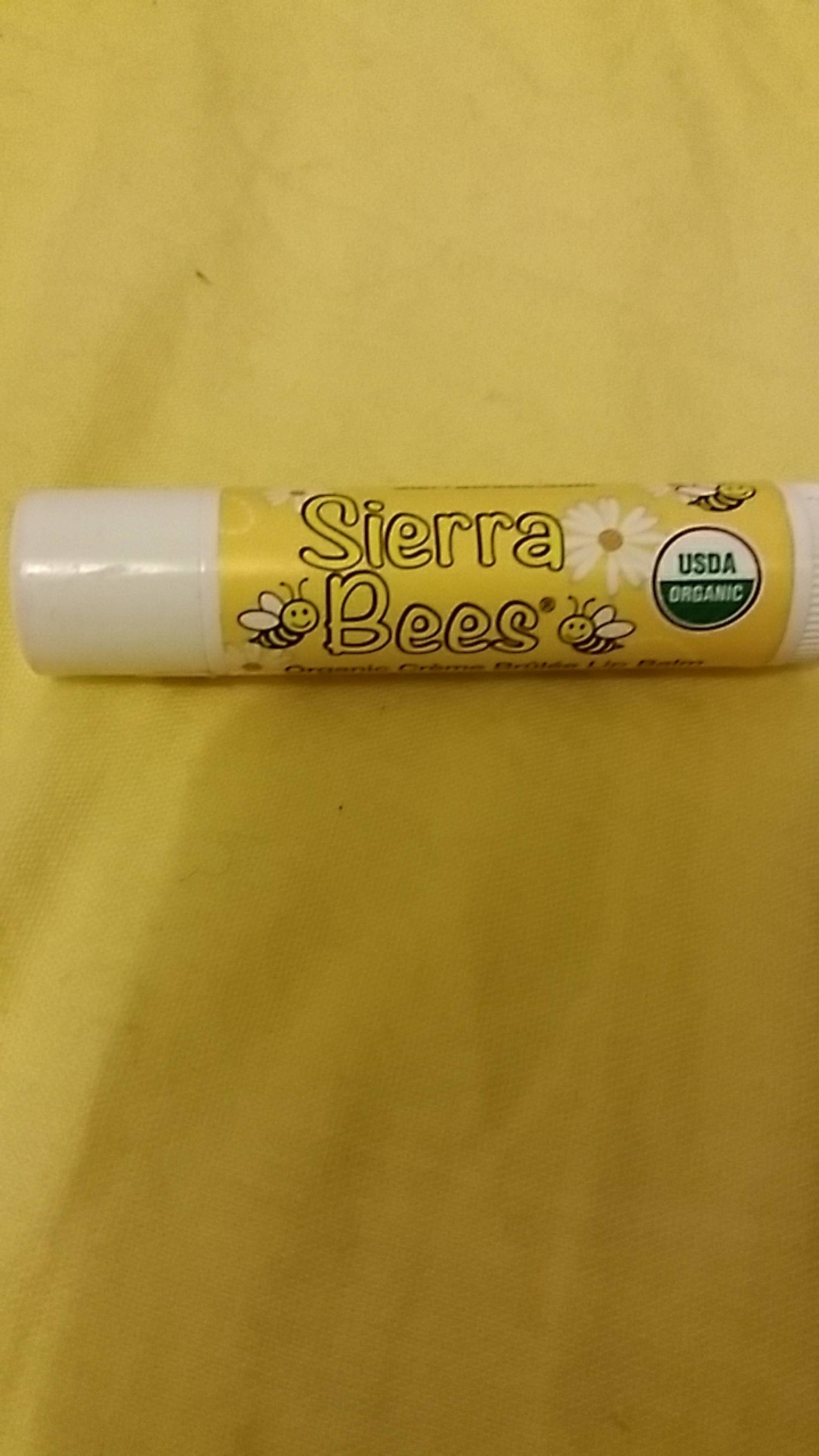 SIERRA BEES - Organic crème brûlée lip balm