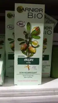 GARNIER - Bio - Soin nourrissant Argan riche