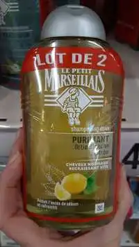 LE PETIT MARSEILLAIS - Ortie blanche & citron - Shampooing doux