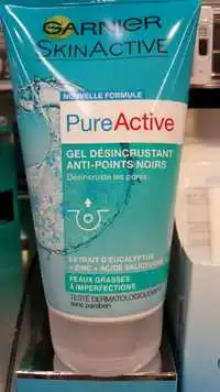 GARNIER - Pure active - Gel désincrustant anti-points noirs