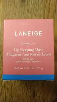 LANEIGE - Masque de nuit pour les lèvres