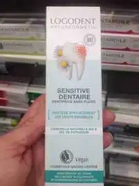 LOGODENT - Sensitive dentaire - Dentifrice sans fluor