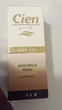 CIEN - Gold - Mascarilla facial