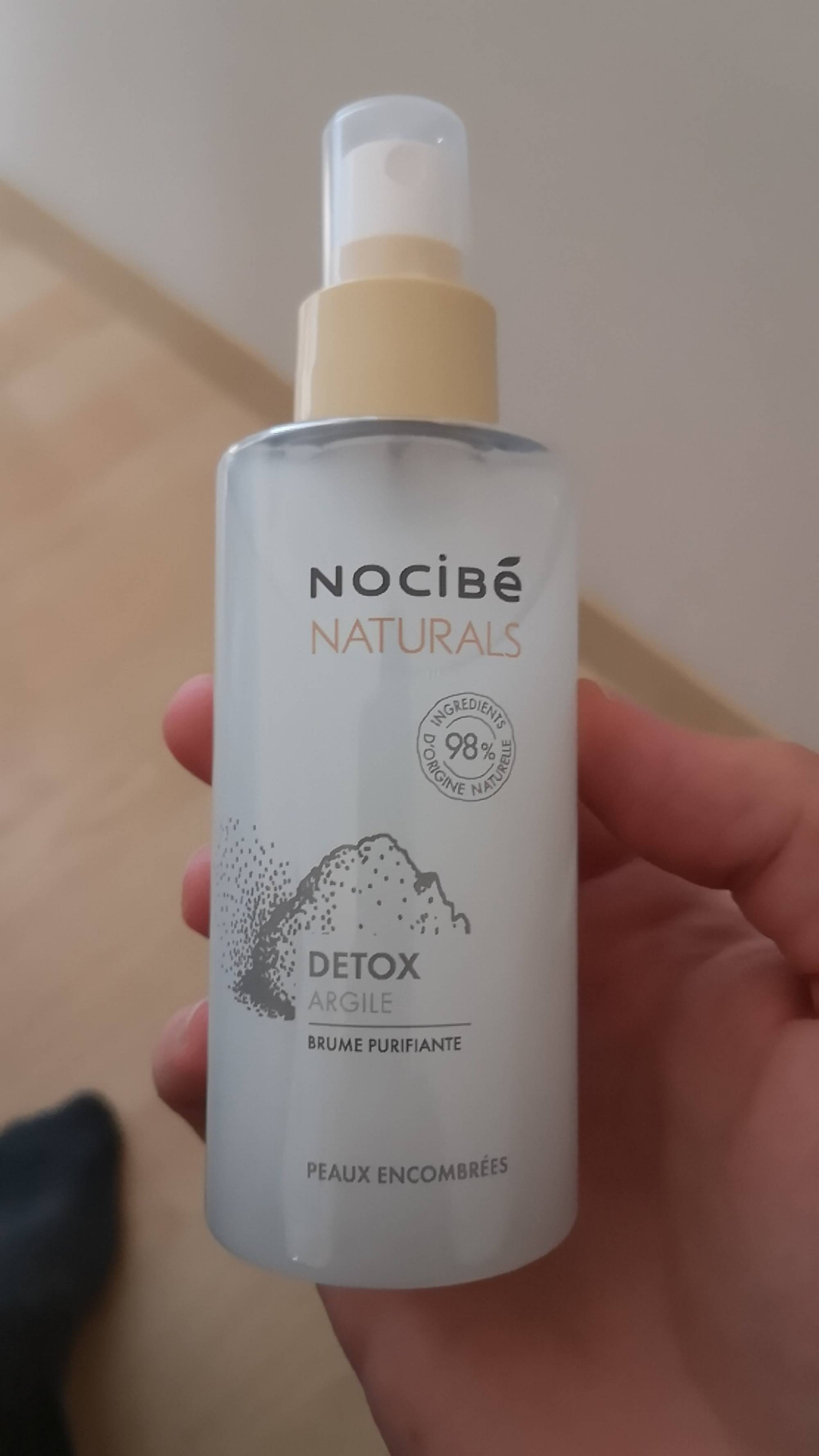 NOCIBÉ - Naturals detox argile - Brume purifiante 