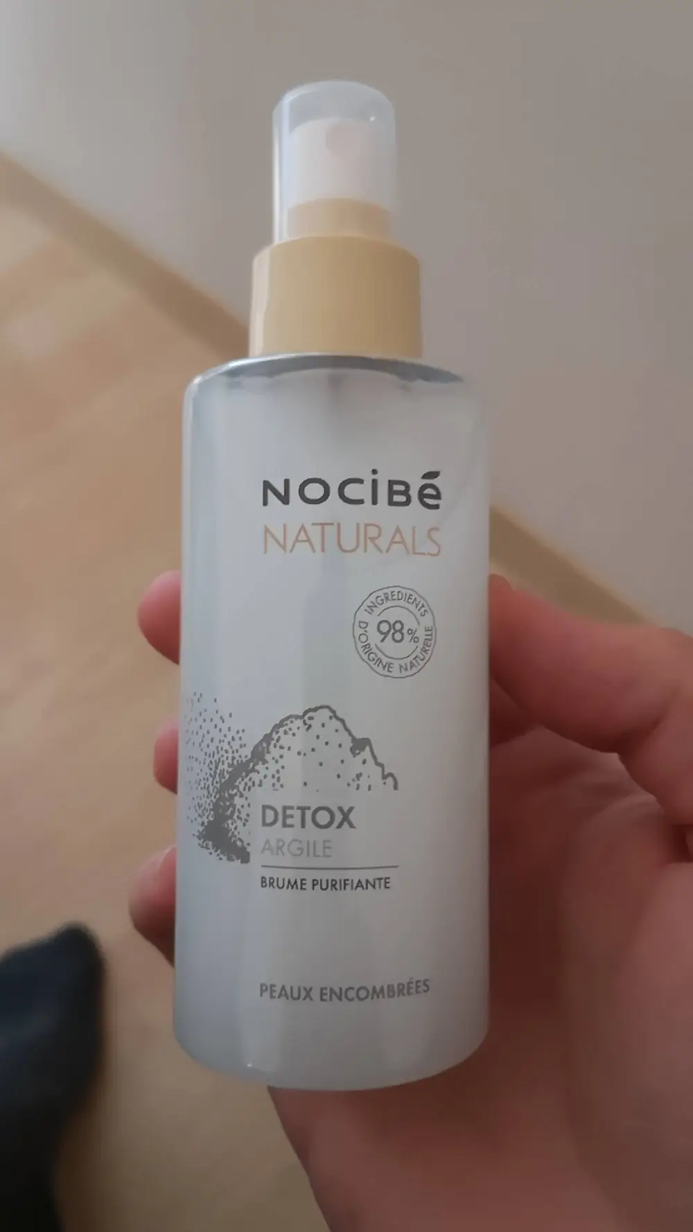 NOCIBÉ - Naturals detox argile - Brume purifiante 