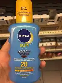 NIVEA - Sun protect & bronze - Spray protecteur 20 moyenne