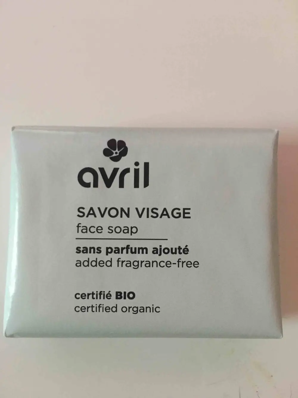 AVRIL - Savon visage sans parfum ajouté