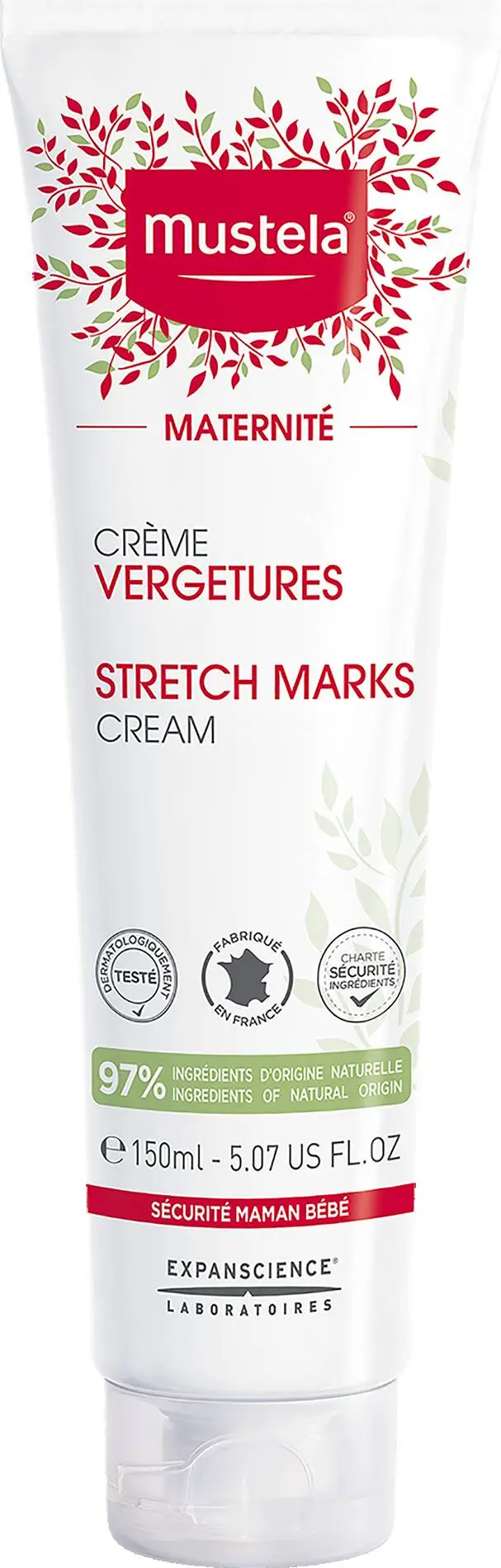 MUSTELA - Crème vergetures 150ml - Maternité