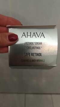 AHAVA - Crème pRetinol - Firming & anti-wrinkle
