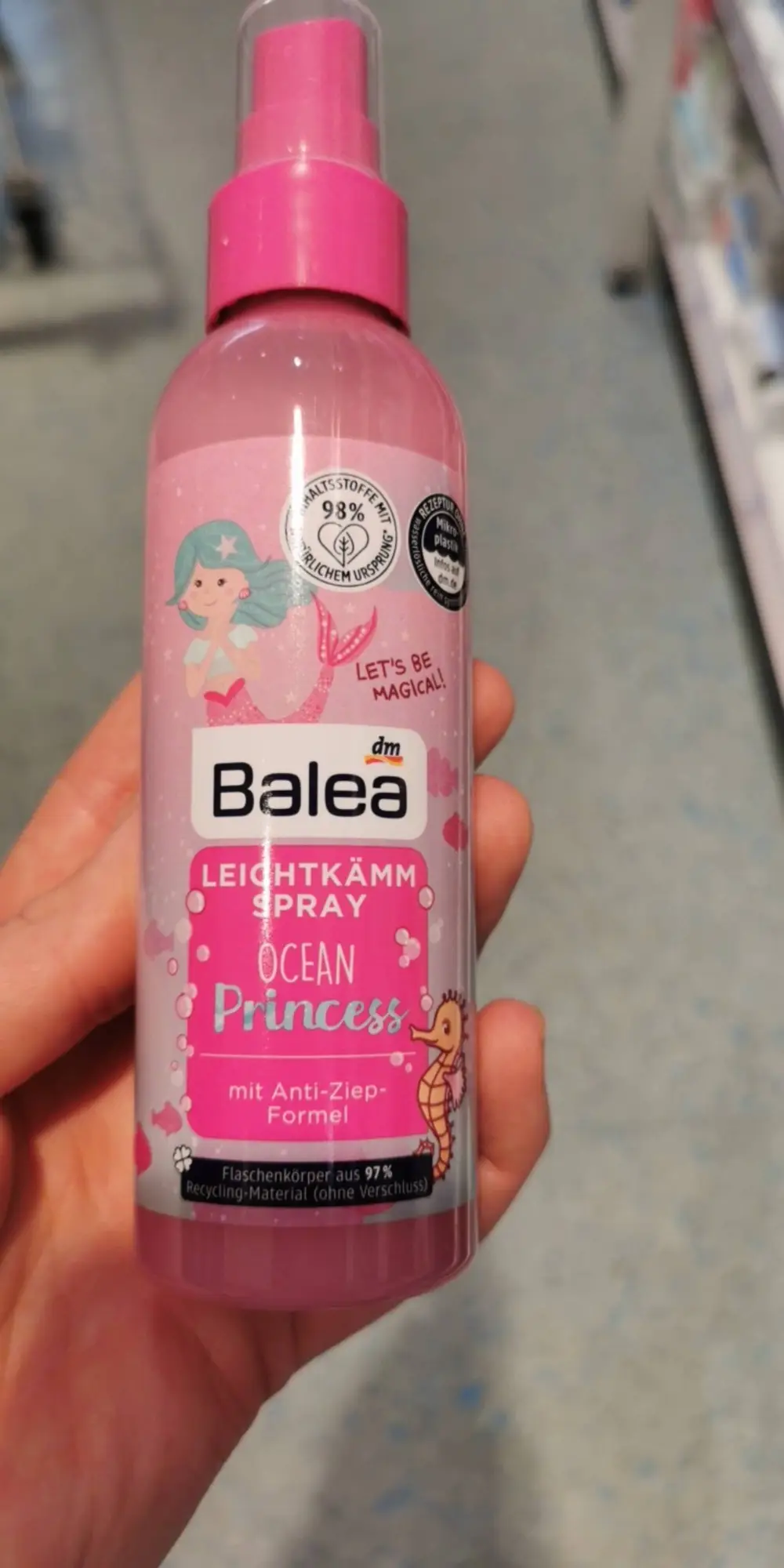 BALEA - Leichtkämm spray - Ocean princess