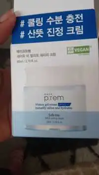 MAKE P:REM - Safe me - Watery gel cream