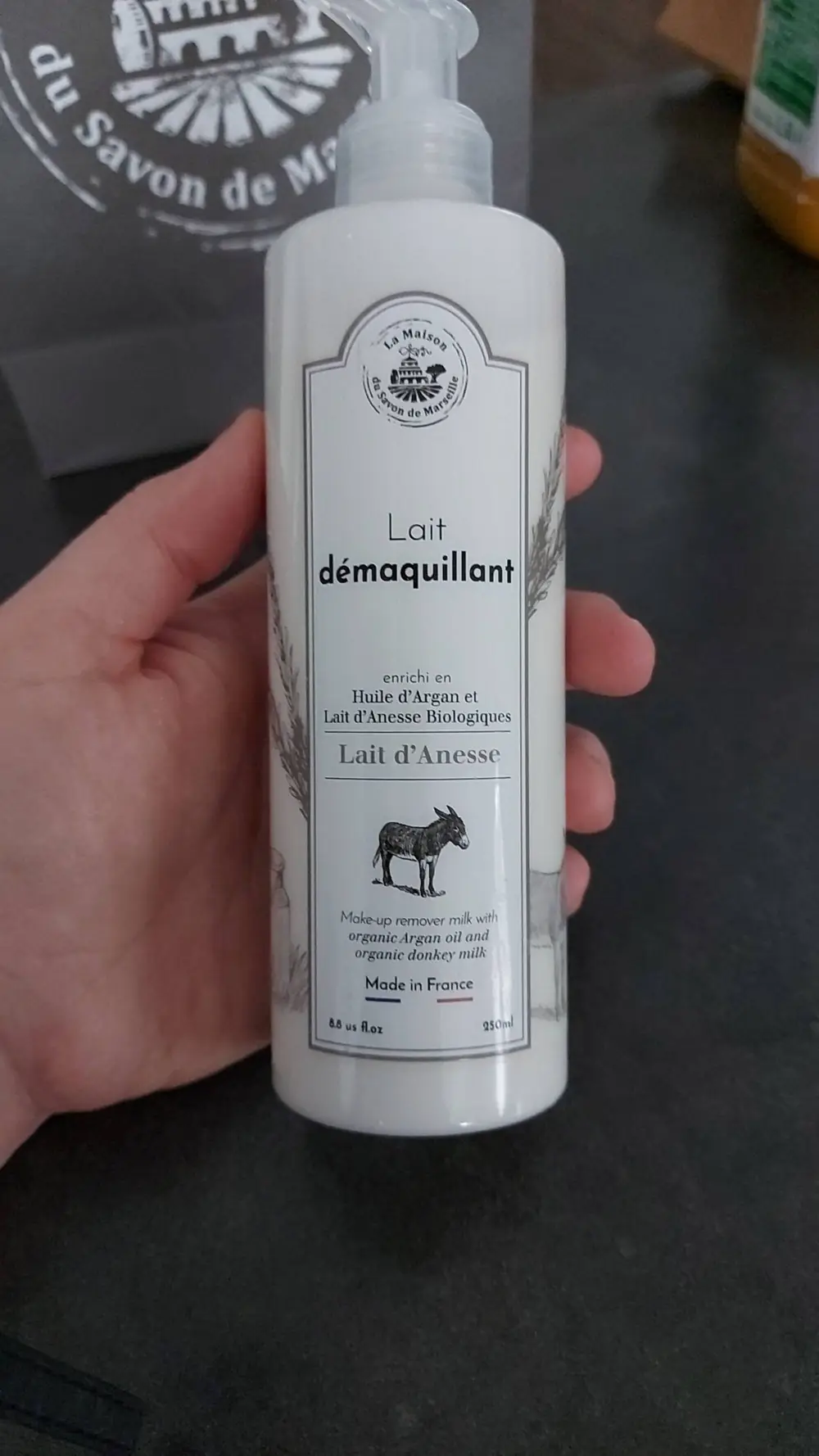 LA MAISON DU SAVON DE MARSEILLE - Lait d'Anesse - Lait démaquillant