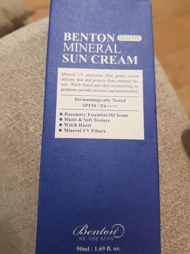 BENTON - Mineral - Sun cream SPF50