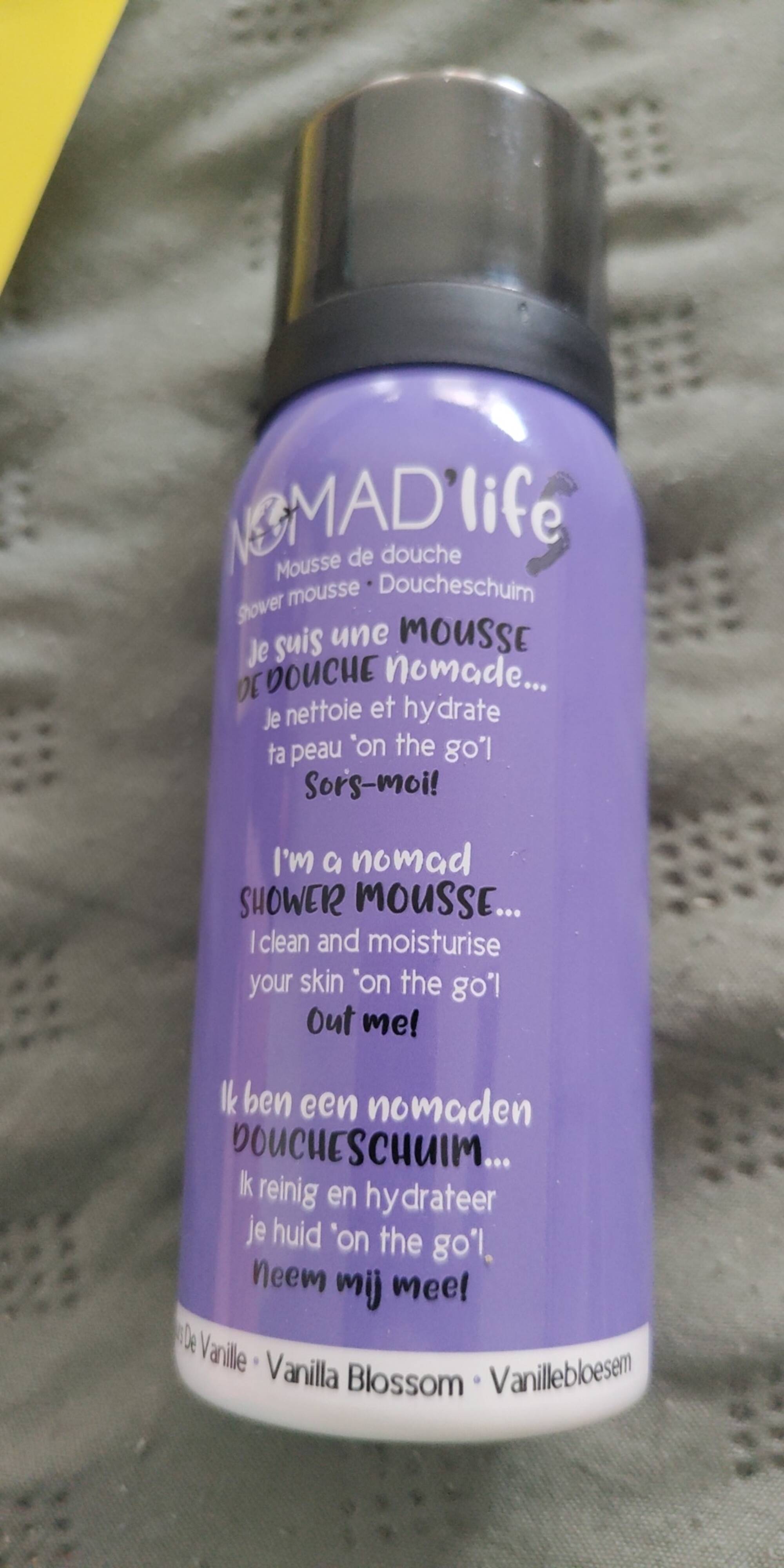 NOMAD'LIFE - Mousse de douche fleur de vanille