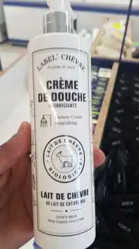 LABEL'CHEVRE - Lait de chèvre - Crème de douche nourrissante