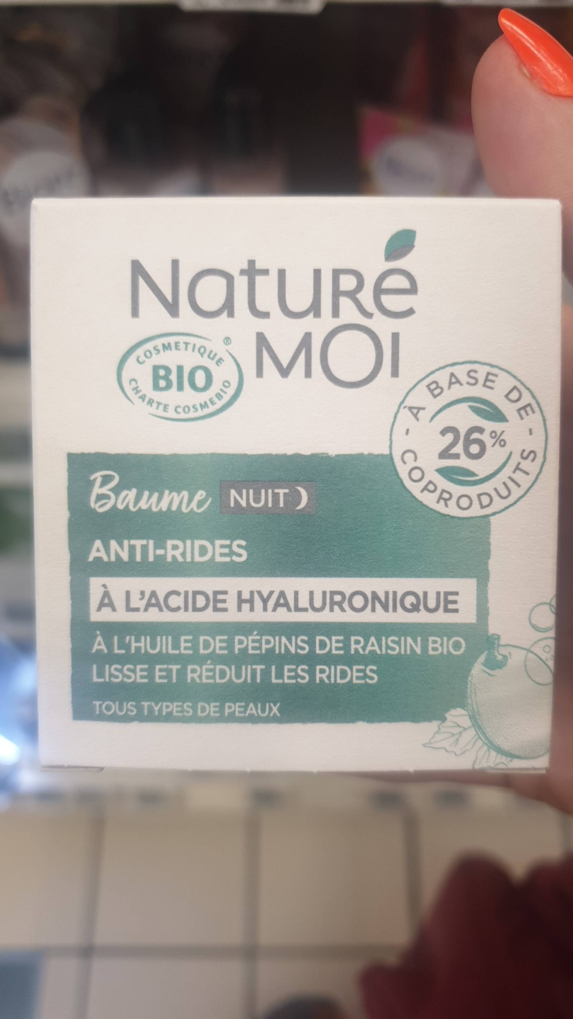 Naturé Moi - Crème Hydratante Visage Jour/Nuit - Soin Visage Homme - À  l'Acide Hyaluronique et à