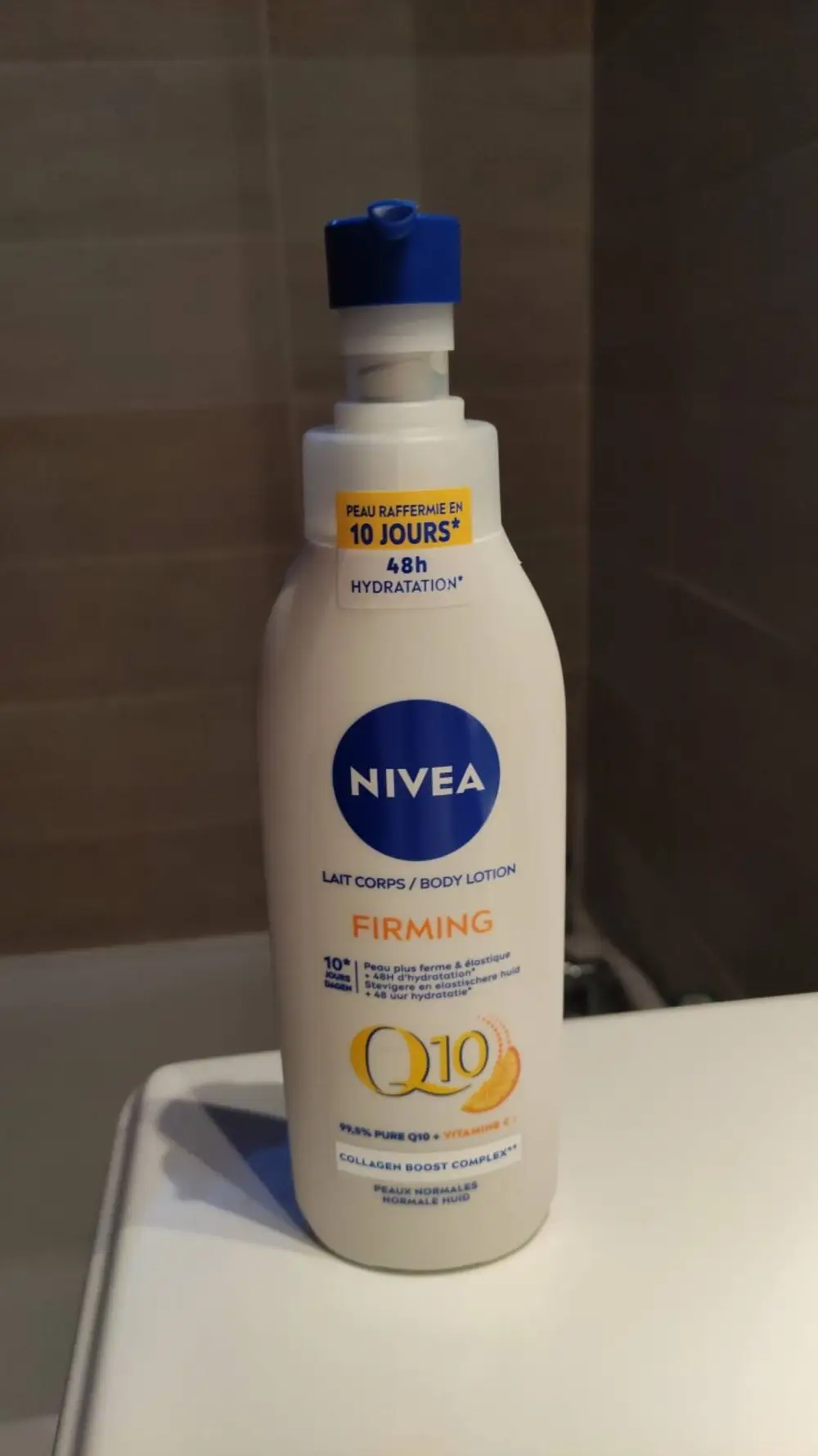 NIVEA - Q10 Firming - Lait corps peau raffermie en 10 jours