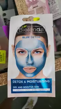BIELENDA - Blue detox - Metallic mask