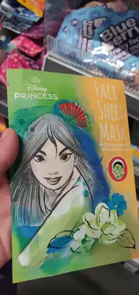 DISNEY - Princess - Face sheet mask 