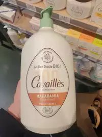 CAVAILLES - Peaux sèches - Gel bain douche macadamia