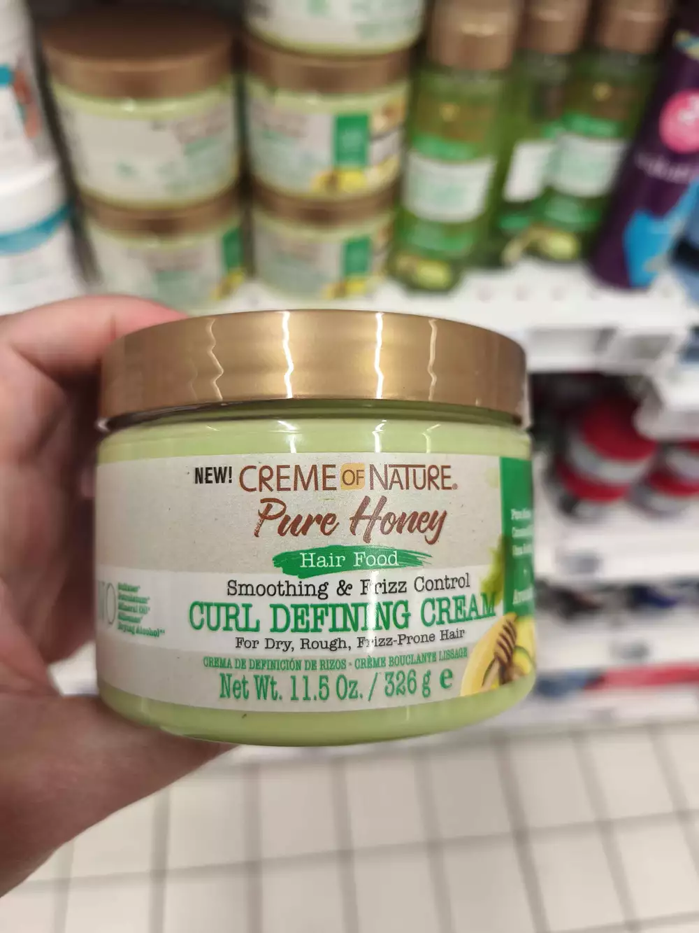CREME OF NATURE - Pure honey - Curl défining cream