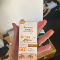 GARNIER - Ambre solaire - Anti-dark spot fluid super UV vitamin C
