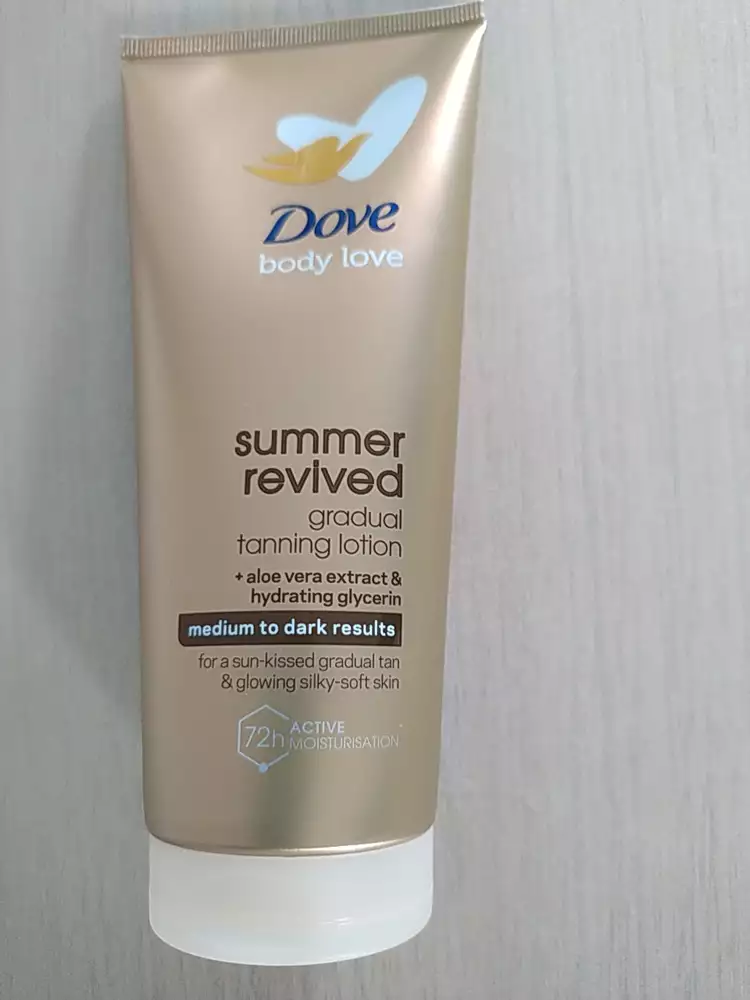 DOVE - Body love summer revived - Gradual tanning lotion